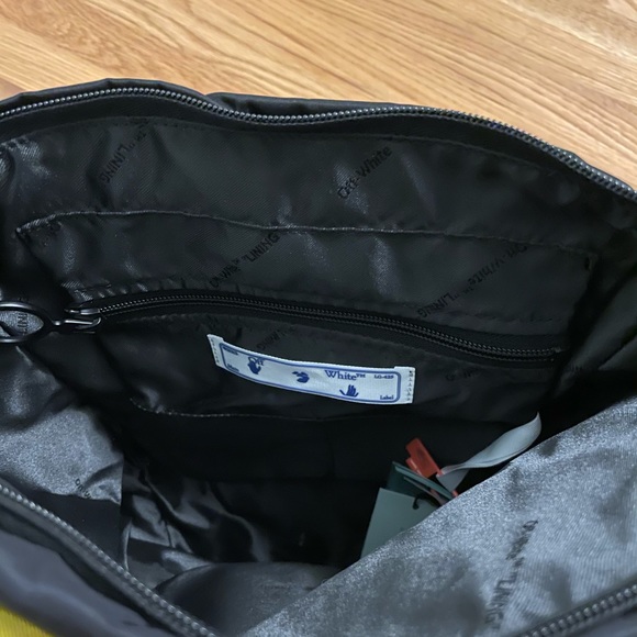 Off-White Men’s Nylon Logo Web-Handle Backpack - Picture 8 of 9